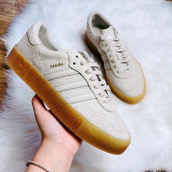 adidas gum sole shoes